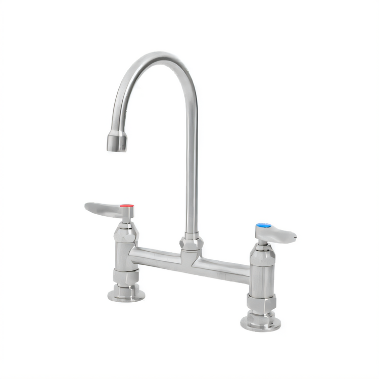 Product image #2 for EverSteel Stainless Steel Double Pantry Deck-Mount Mixing Faucet, 8-Inch Centers