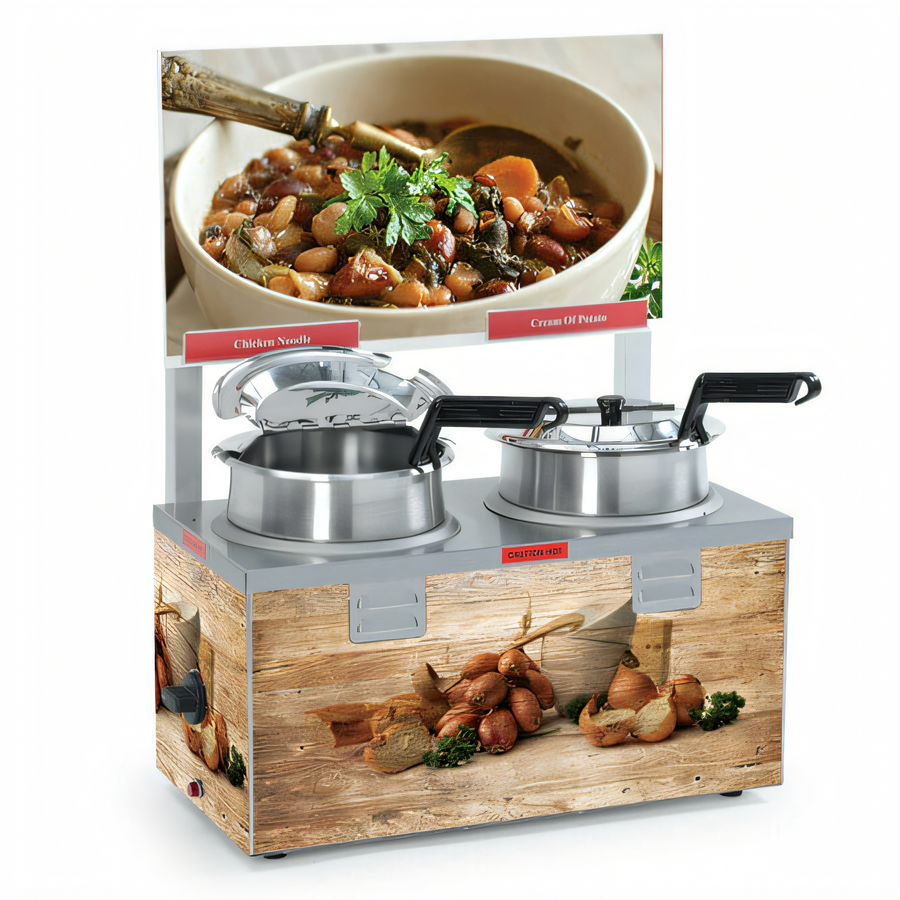 Product image #1 for Nemco Food Equipment 6510A-2D4 Countertop Food Warmers