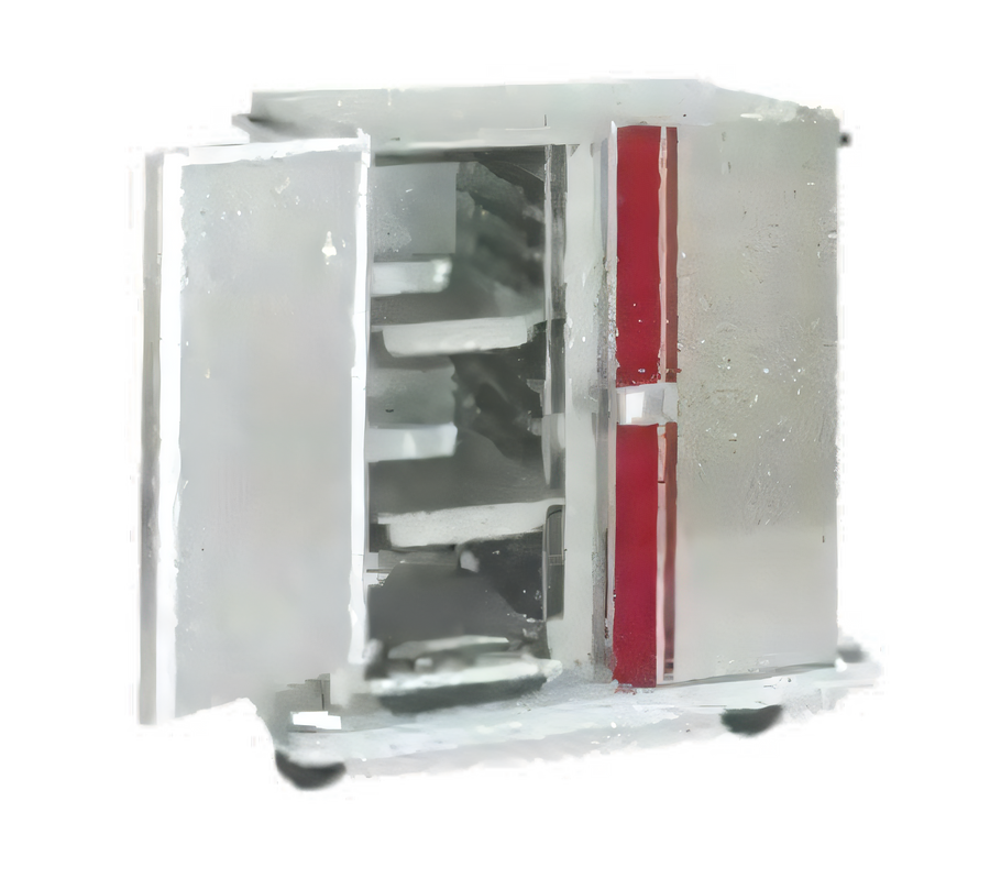 Product image #1 for Carter-Hoffmann PH1860 Mobile 2-Door Heated Food Transport Cabinet with Bottom-Mounted Forced-Air Heat