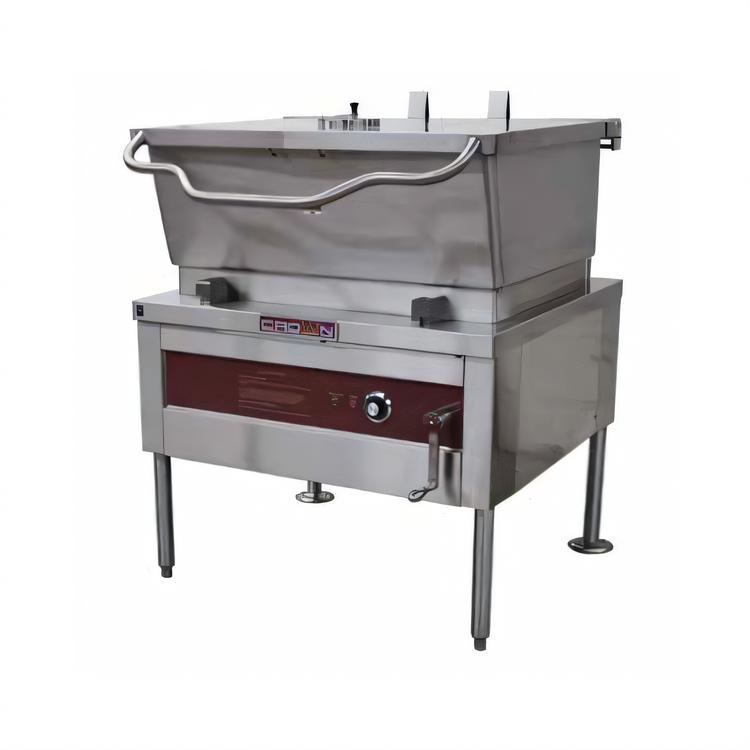 Product image #1 for Crown GS-40N Narrow 40 Gallon Gas Tilting Skillet