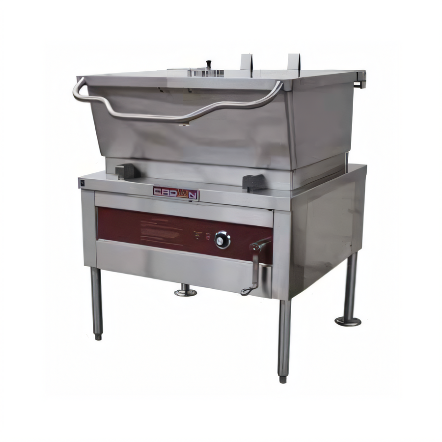 Product image #1 for Crown GS-40N Narrow 40 Gallon Gas Tilting Skillet
