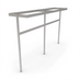 Thumbnail image #1 for John Boos Square Table-Mounted Stainless Steel Pot Rack with 36 Double Hooks
