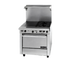 Thumbnail image #1 for Garland Master Series M42-6T 34-Inch Heavy Duty Gas Modular Top Range with 17-Inch Hot Top and 2 Open Burners