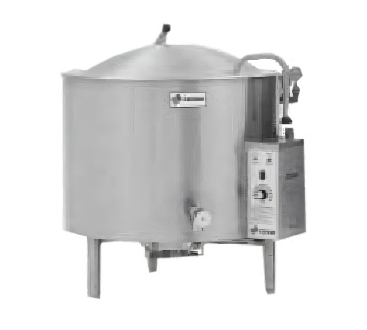 Product image #1 for Legion LGB-40F Low-Rim 40 Gallon Gas-Fired Insulated Self-Contained Stationary Kettle