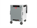 Thumbnail image #1 for Metro HotBlox™ Wide 8-Pan Mobile Pass-Thru Insulated Holding Cabinet, Digital Touchscreen, Solid/Solid Doors, 120V