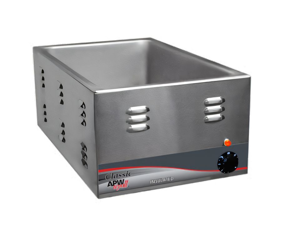 Product image #1 for APW Wyott X*PERT Series Insulated Electric Countertop Wet Food Pan Warmer, 22 Qt, 12 x 20 Opening