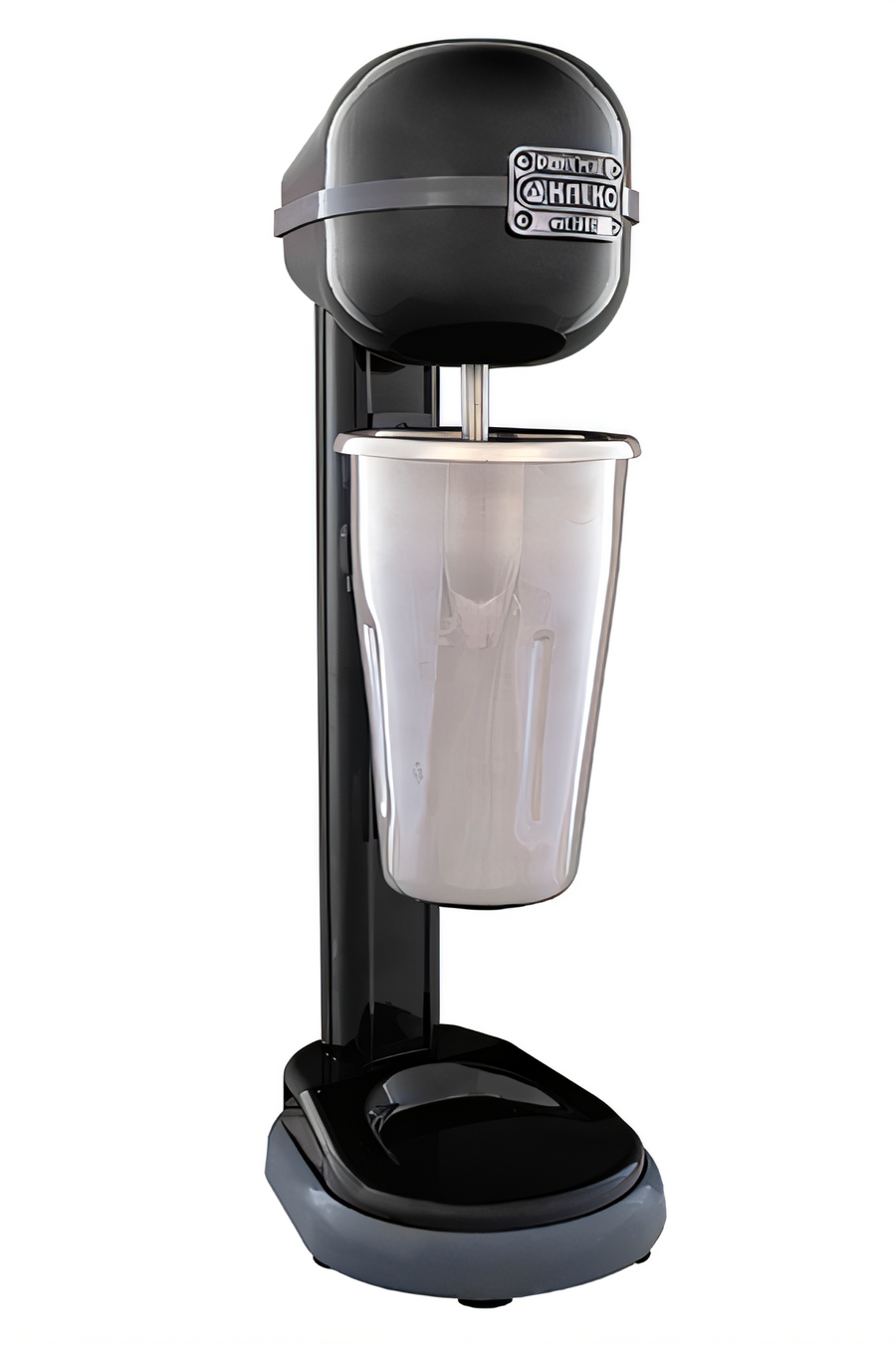 Product image #1 for Omcan Stainless Steel Single-Spindle Milkshake Blender / Drink Mixer, 350W, Black