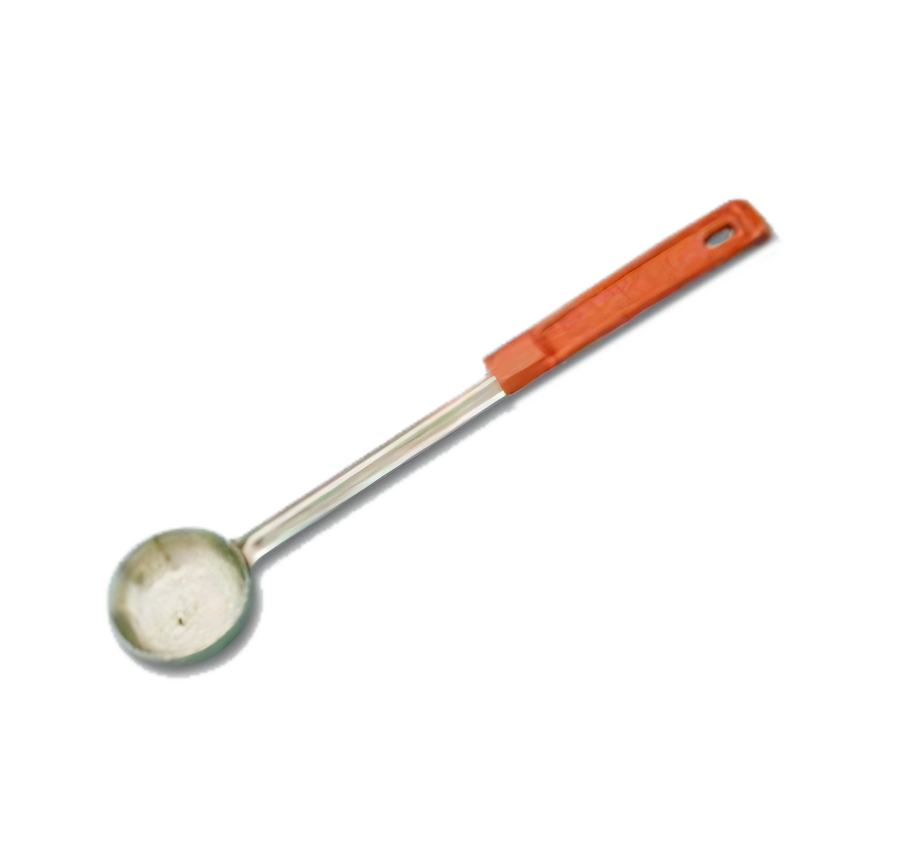 Product image #1 for American Metalcraft 2 oz Solid Stainless Steel Portion Control Serving Spoon with Red Bakelite Handle