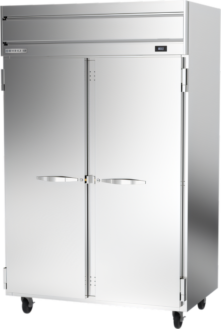 Product image #1 for Beverage-Air Horizon Series Two-Section Reach-In Warming Cabinet, 45.04 Cu. Ft., Stainless Steel, Full-Height Doors