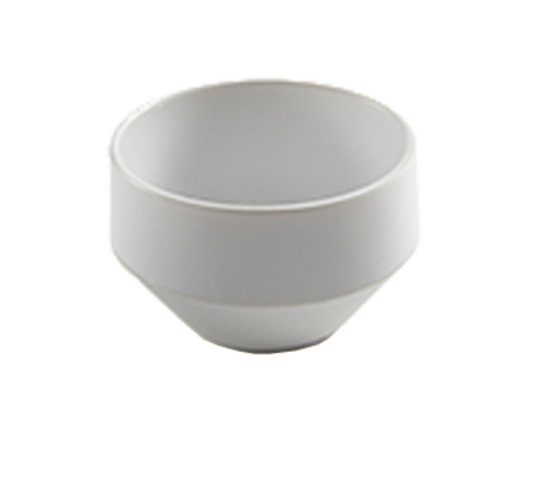 Product image #1 for American Metalcraft 2-1/2 oz Stackable Round Melamine Sauce Cup, White Matte Finish