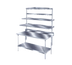 Thumbnail image #1 for Advance Tabco Table-Mounted Single Stainless Steel Work Table Overshelf, 96 x 15 Inches
