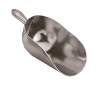 Vollrath 18 oz Round-Bottom Cast Aluminum Utility Scoop