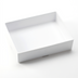 Thumbnail image #2 for American Metalcraft White Rectangular Melamine Bento Box, Box Only