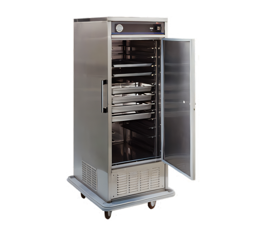 Product image #1 for Carter-Hoffmann PHB480HE Mobile Refrigerated Cabinet with Adjustable Universal Pan Slides, 12 Sheet Pan / 24 Steam Table Pan Capacity