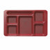 Thumbnail image #2 for Cambro 1596CP416 Camwear® Compartment Trays Case of 24