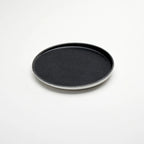 Thumbnail image #2 for American Metalcraft Lift LFTPB11 8-7/8-Inch Round Two-Tone Black-Speckled Melamine Plate Case of 24