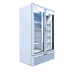 Thumbnail image #1 for Beverage Air Marketeer Two-Section Reach-In Glass Door Refrigerated Merchandiser, 39-1/2-Inch, White