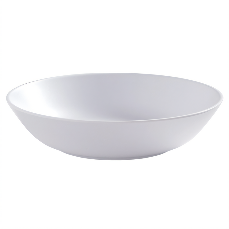 Product image #1 for American Metalcraft Mix & Matte 36 oz Round Melamine Bowl, 8-3/4-Inch, Matte White