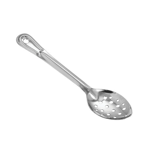 Product image #1 for Winco BSPT-11 11" Perforated Stainless Steel Basting Spoon (1.2 mm)