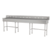 Thumbnail image #1 for Advance Tabco FS-FM-120 120-Inch Freestanding 6-Station Multiwash Hand Sink