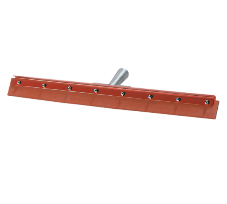Product image #1 for Carlisle Flo-Pac 18 Inch Straight Red Gum Rubber Floor Squeegee Head