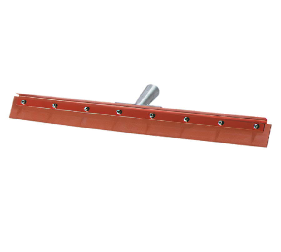 Product image #1 for Carlisle Flo-Pac 18 Inch Straight Red Gum Rubber Floor Squeegee Head