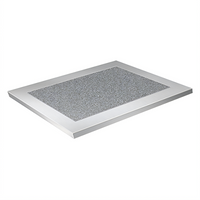 Hatco 1-Pan Heated Well Cover with Swanstone Gray Granite Inset