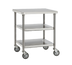 Thumbnail image #1 for Merrychef USA Single Oven Cart for e4 Oven, 36-Inch Stainless Steel
