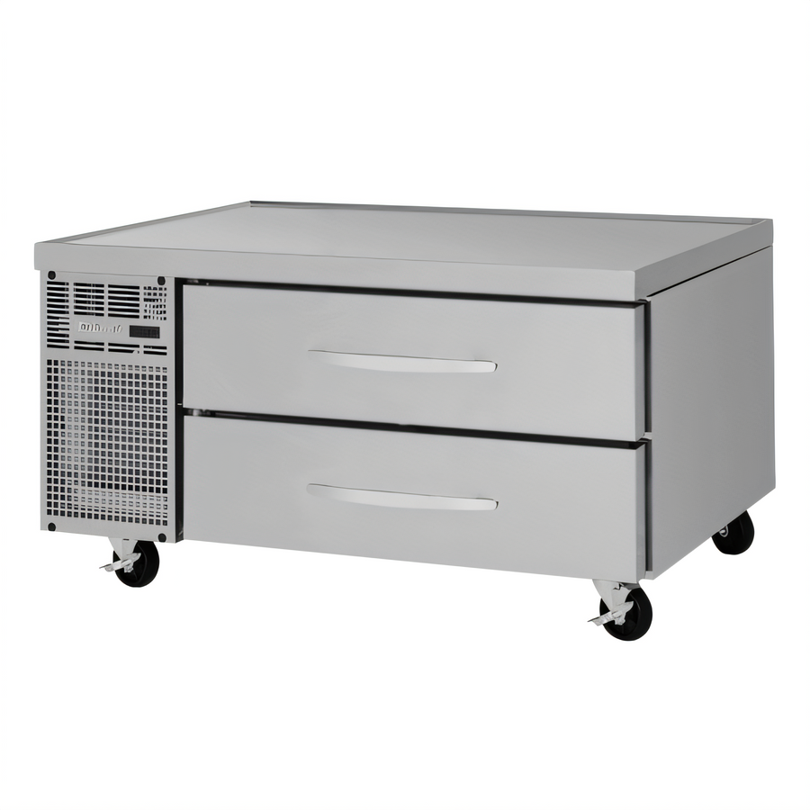 Product image #1 for Turbo Air PRO Series 48-Inch Refrigerated Chef Base with 2 Drawers and Stainless Steel Top