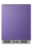 Thumbnail image #1 for Summit Appliance 24-Inch ADA Height Undercounter Refrigerator-Freezer with Lavender Purple Door, 5.1 Cu. Ft.