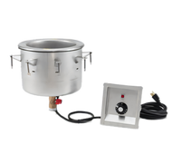 Drop-In Thermostatic Wet-Operation Soup Well, 1 x 7-1/4 Qt Inset, 120V