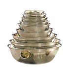 Thumbnail image #1 for American Metalcraft SSB400 4-Quart Stainless Steel Mixing Bowl, 10-1/2-Inch Diameter Case of 72