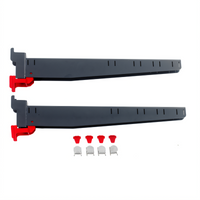 Metro SmartLever 24-Inch Shelf Arm Pair with Mounting Hardware