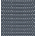 Thumbnail image #1 for Quantum QLP-4861 Wall-Mounted Louvered Panel Starter Unit, 48 x 61 Inches, 16-Gauge Steel, Gray Enamel Finish