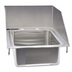Thumbnail image #1 for Omcan USA Single-Compartment Stainless Steel Drop-In Sink with 10 x 14 x 5 Inch Bowl