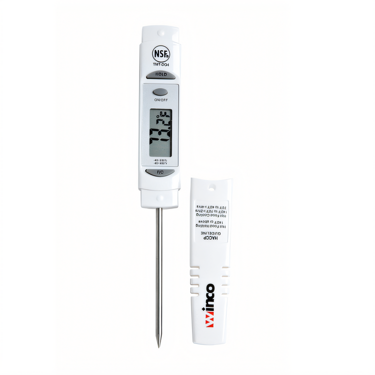 Product image #1 for Winco Digital Pocket Thermometer with 3-1/8 Inch Probe, -40°F to 450°F