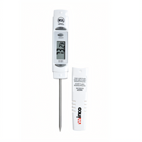Winco Digital Pocket Thermometer with 3-1/8 Inch Probe, -40°F to 450°F