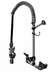 Thumbnail image #1 for T&S Brass EasyInstall 8-Inch Center Wall-Mount Pre-Rinse Unit with 44-Inch Hose
