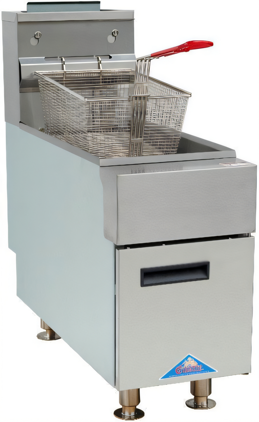 Product image #1 for Comstock-Castle Castle Series Countertop Propane Gas Fryer, 25 lb. Capacity, Stainless Steel Fry Pot
