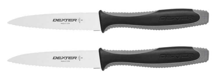 Product image #2 for Dexter Russell V-Lo 3-1/2 Inch Scalloped Paring Knife, 2-Pack