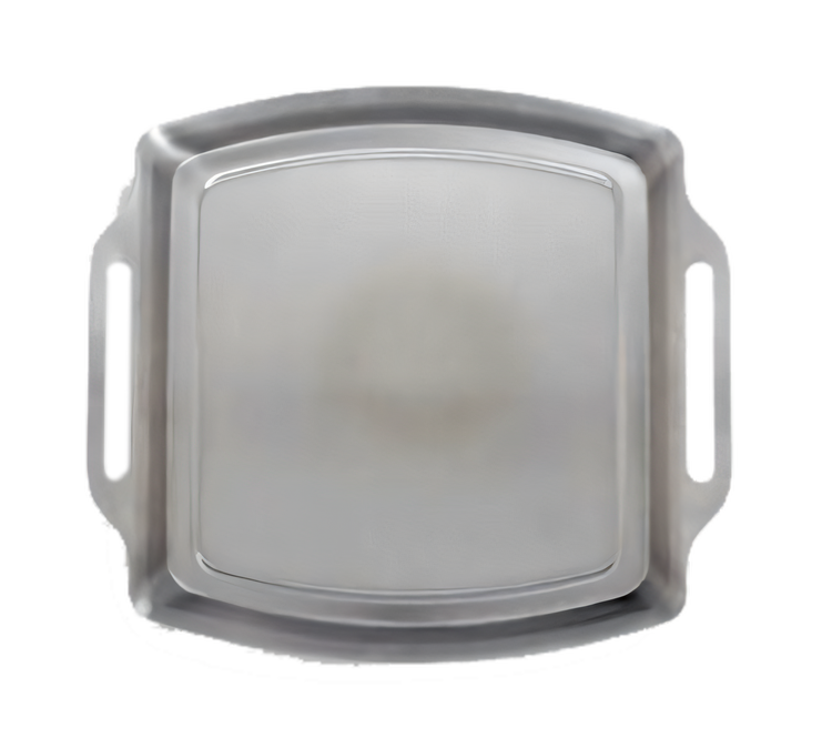 Product image #1 for Vollrath 16 x 17 7/16 x 1 7/16 Inch Stainless Steel Rectangular Griddle Pan for 16 x 16 Inch Buffet Station