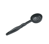 Vollrath Spoodle® Nylon Round Perforated Portion Control Serving Spoon, 6 oz, Black