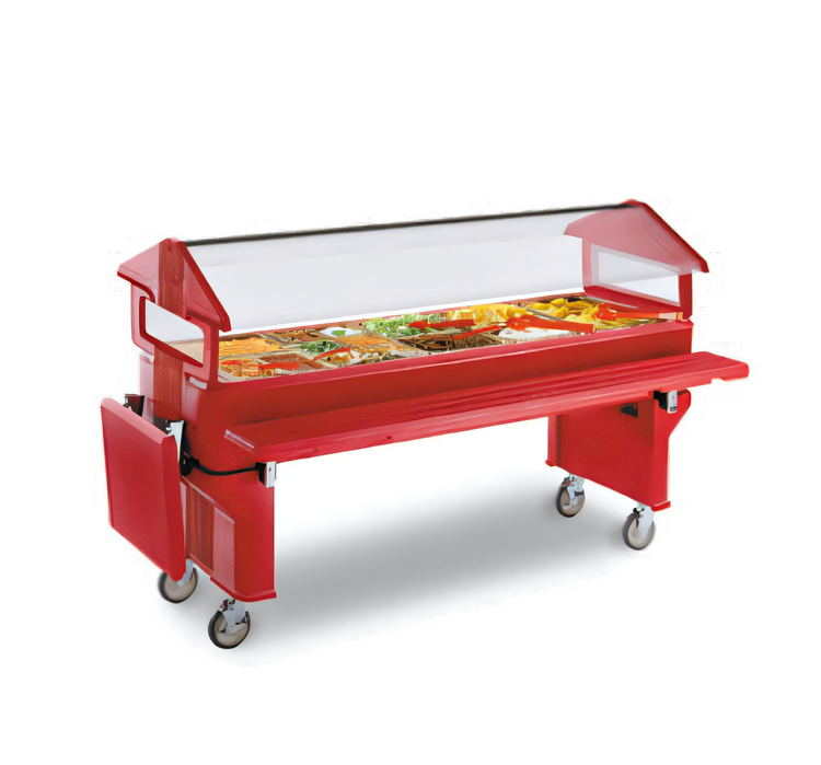 Product image #1 for Carlisle SixStar Youth Food Bar Leg, Red