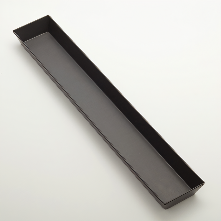 Product image #1 for American Metalcraft Rectangular Hard Coat Anodized Aluminum Long Pizza Pan