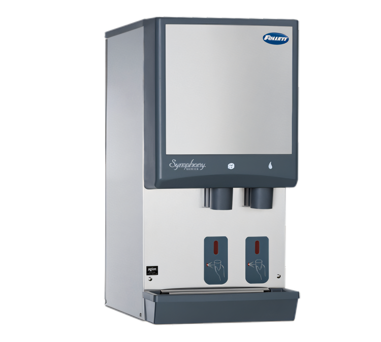 Product image #1 for Symphony Plus E12CI414A-S Countertop Chewblet Ice & Water Dispenser, 388 lb. Production, 12 lb. Storage, 230v