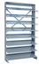 Thumbnail image #1 for Quantum Sloped Single-Sided Steel Pick Rack with 8 Shelves, 36 x 12 x 63.5 Inches