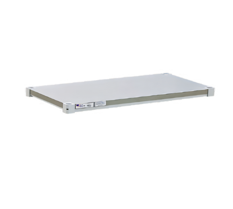 Product image #1 for New Age 60" x 18" Solid Brute Series Adjust-A-Shelf Aluminum Shelf