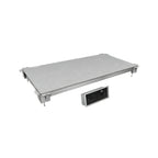Thumbnail image #1 for Hatco HCSSBFX-48-I Built-In Flush-Top Simulated Stone Hot/Cold Shelf, Remote Refrigeration, Electronic Controls, 48 Inch