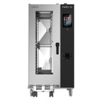 Thumbnail image #1 for Lainox Naboo 5.0 NAG201B Floor Model Gas Combi Oven with Direct Steam, 20 x 1/1 GN, Touchscreen Controls