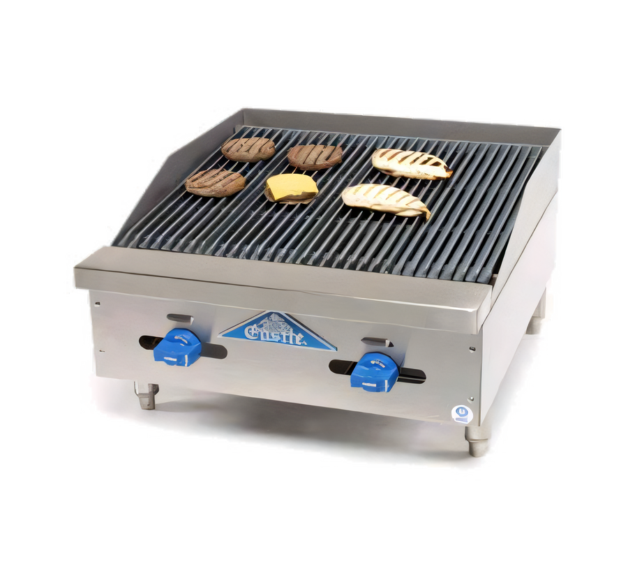 Product image #1 for Comstock-Castle 24-Inch Countertop Gas Char-Broiler with Cast Iron Grates